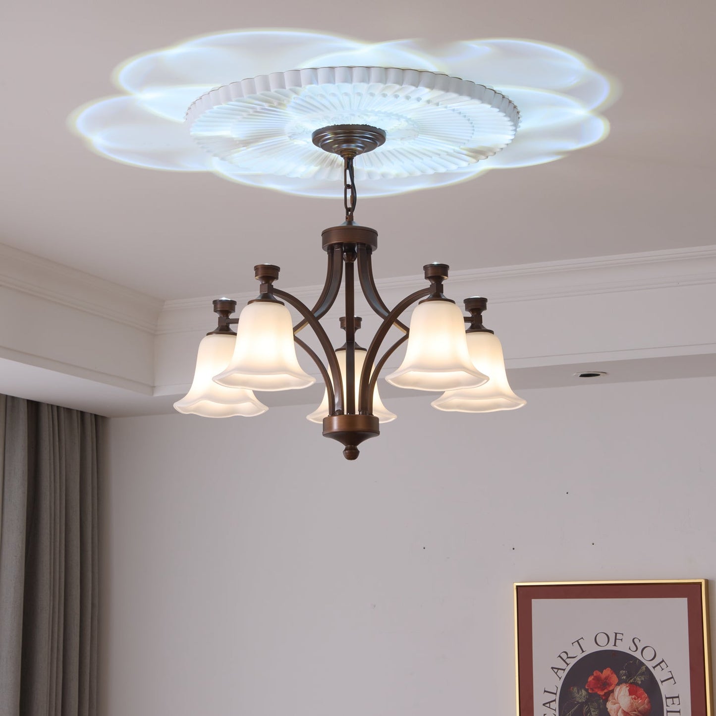Lucian Bell Chandelier - YIOSI