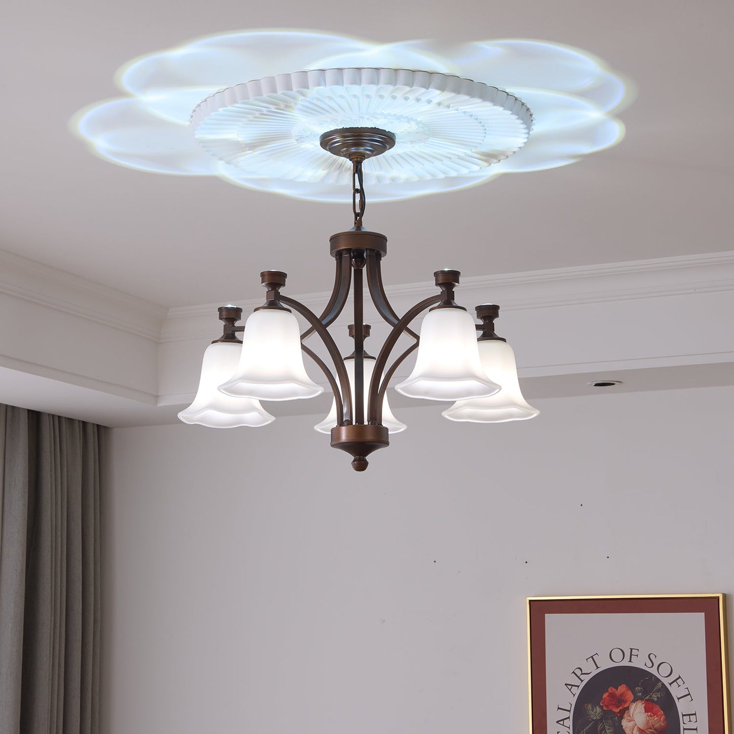 Lucian Bell Chandelier - YIOSI