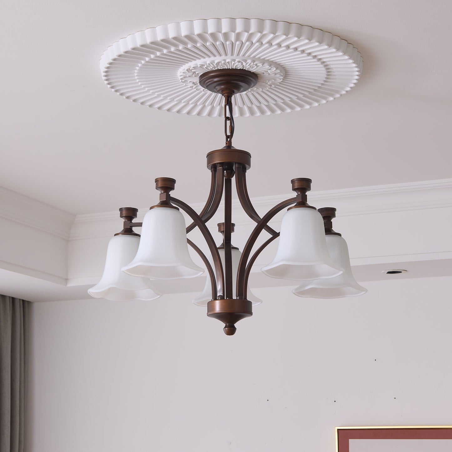 Lucian Bell Chandelier - YIOSI