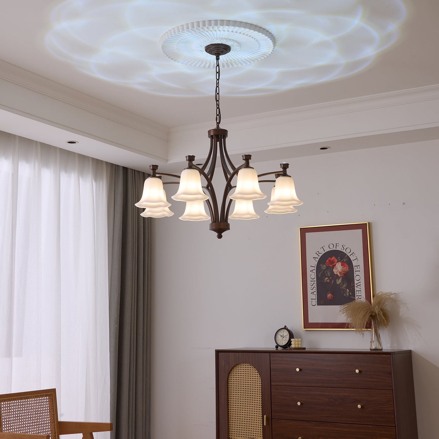 Lucian Bell Chandelier - YIOSI