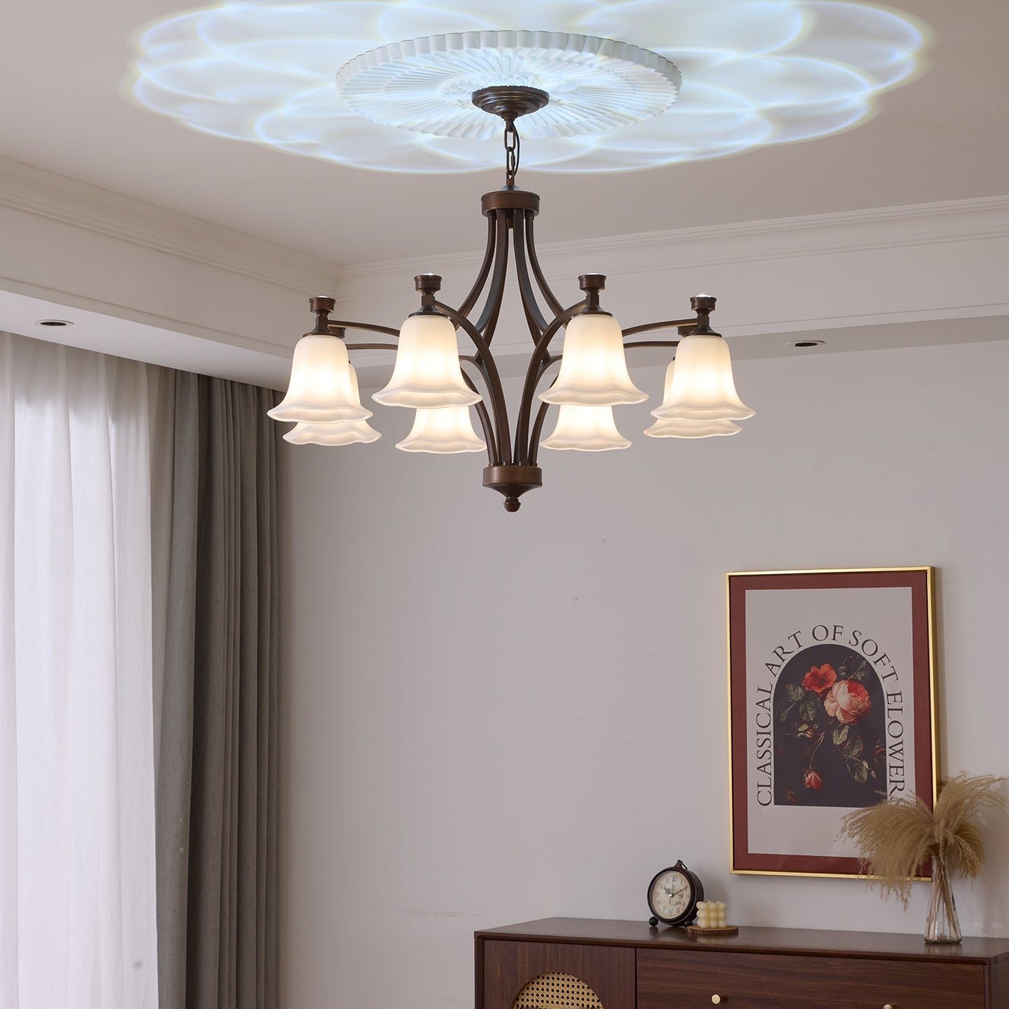 Lucian Bell Chandelier - YIOSI
