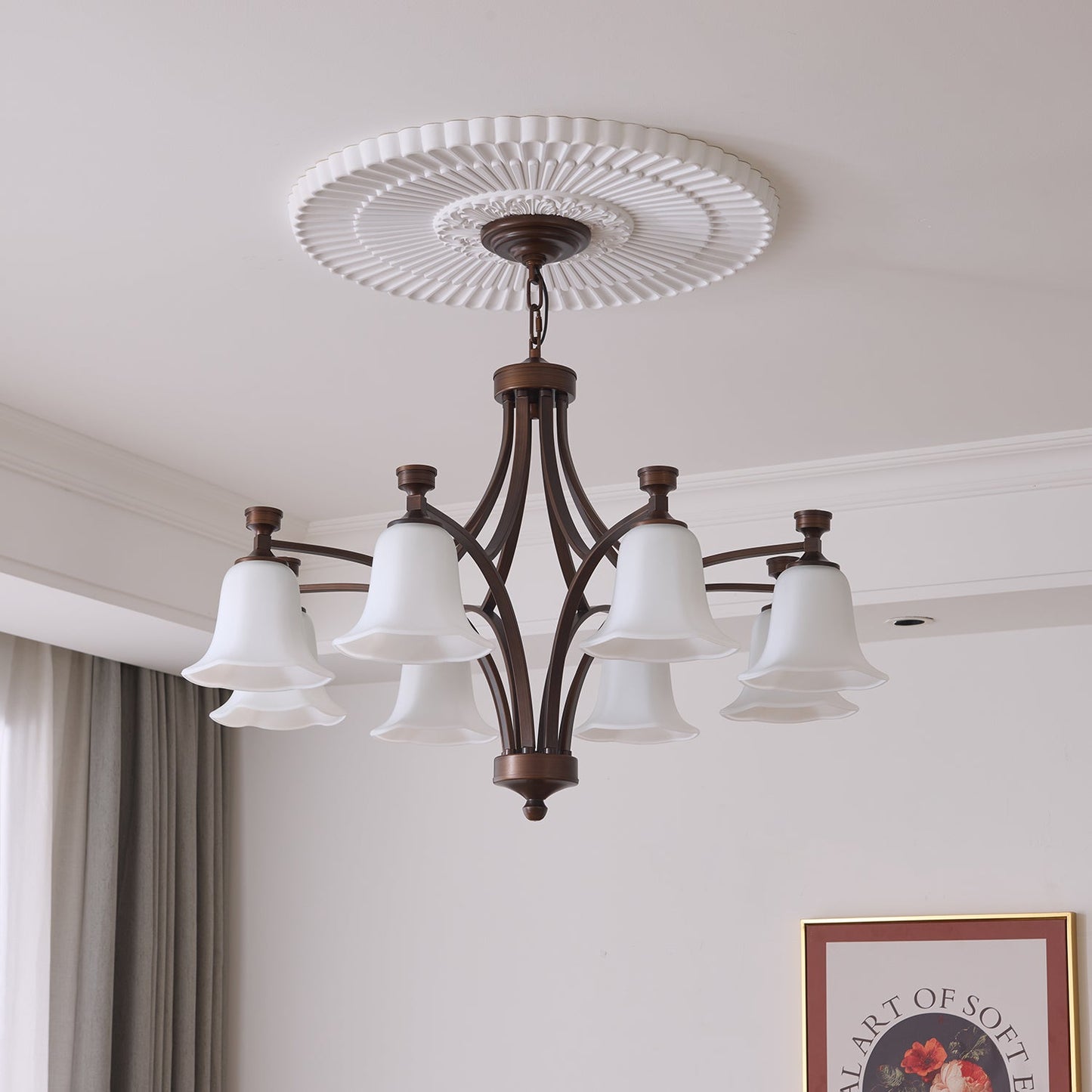 Lucian Bell Chandelier - YIOSI