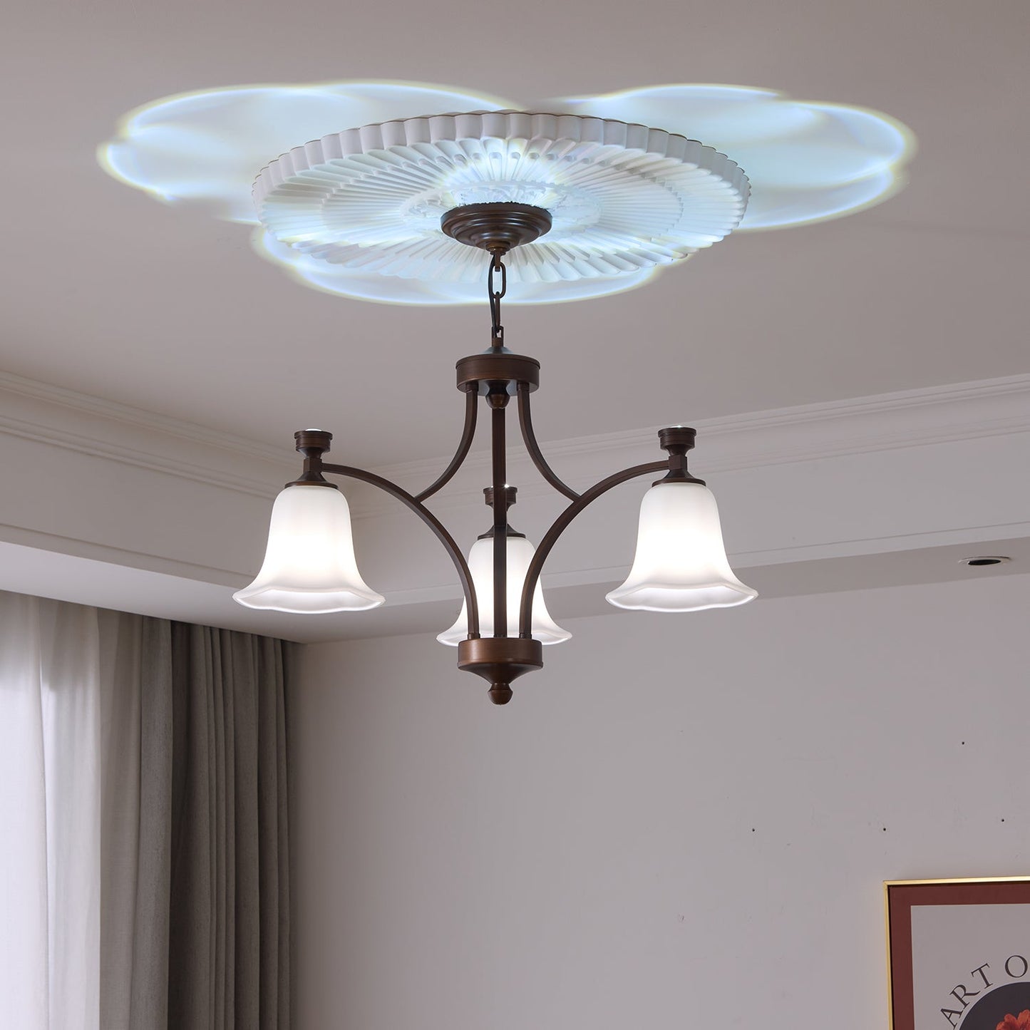 Lucian Bell Chandelier - YIOSI