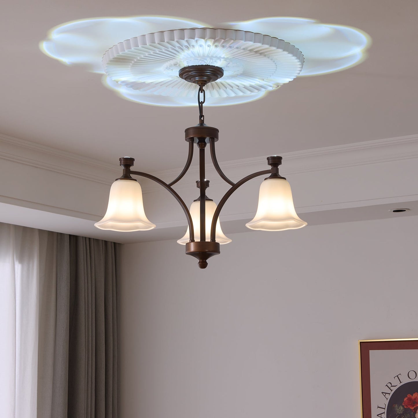 Lucian Bell Chandelier - YIOSI