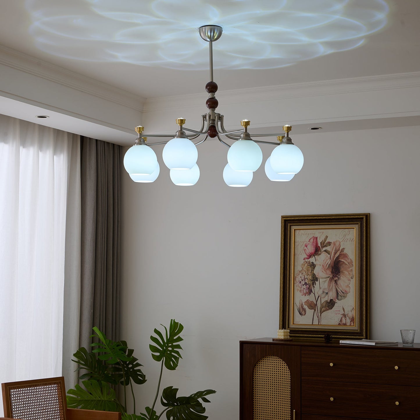 Lucienne Orb Chandelier - YIOSI
