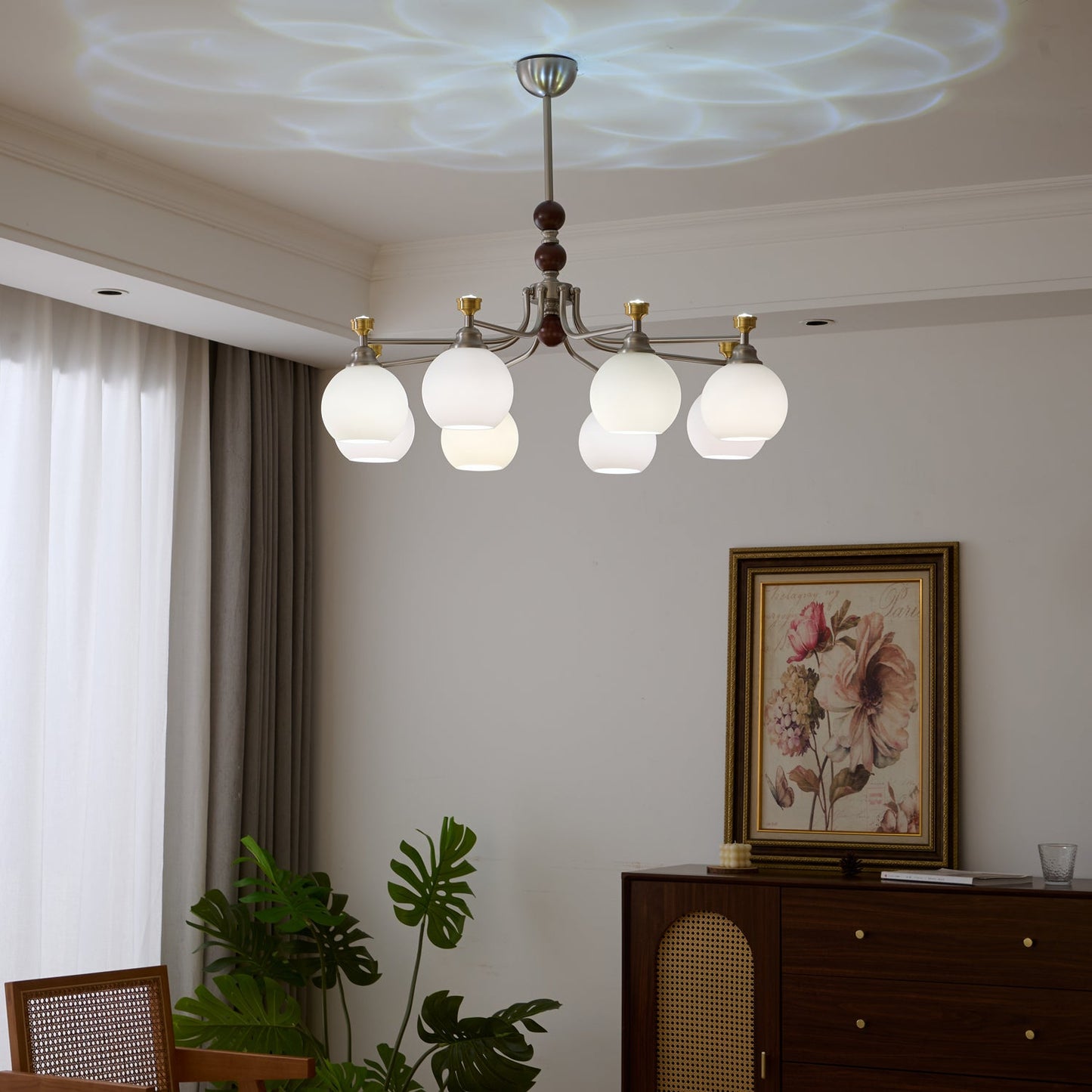 Lucienne Orb Chandelier - YIOSI