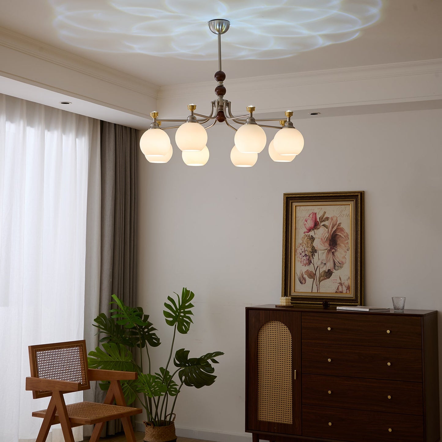 Lucienne Orb Chandelier - YIOSI
