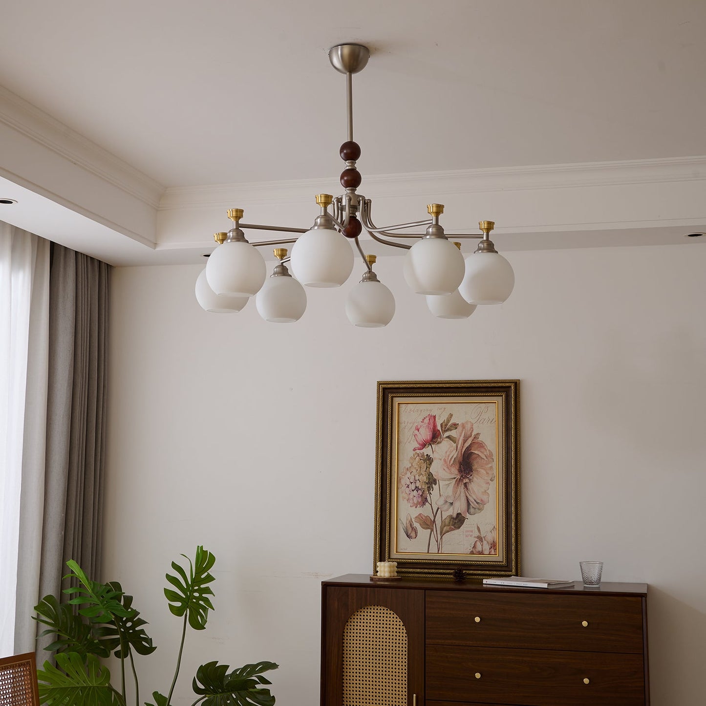 Lucienne Orb Chandelier - YIOSI