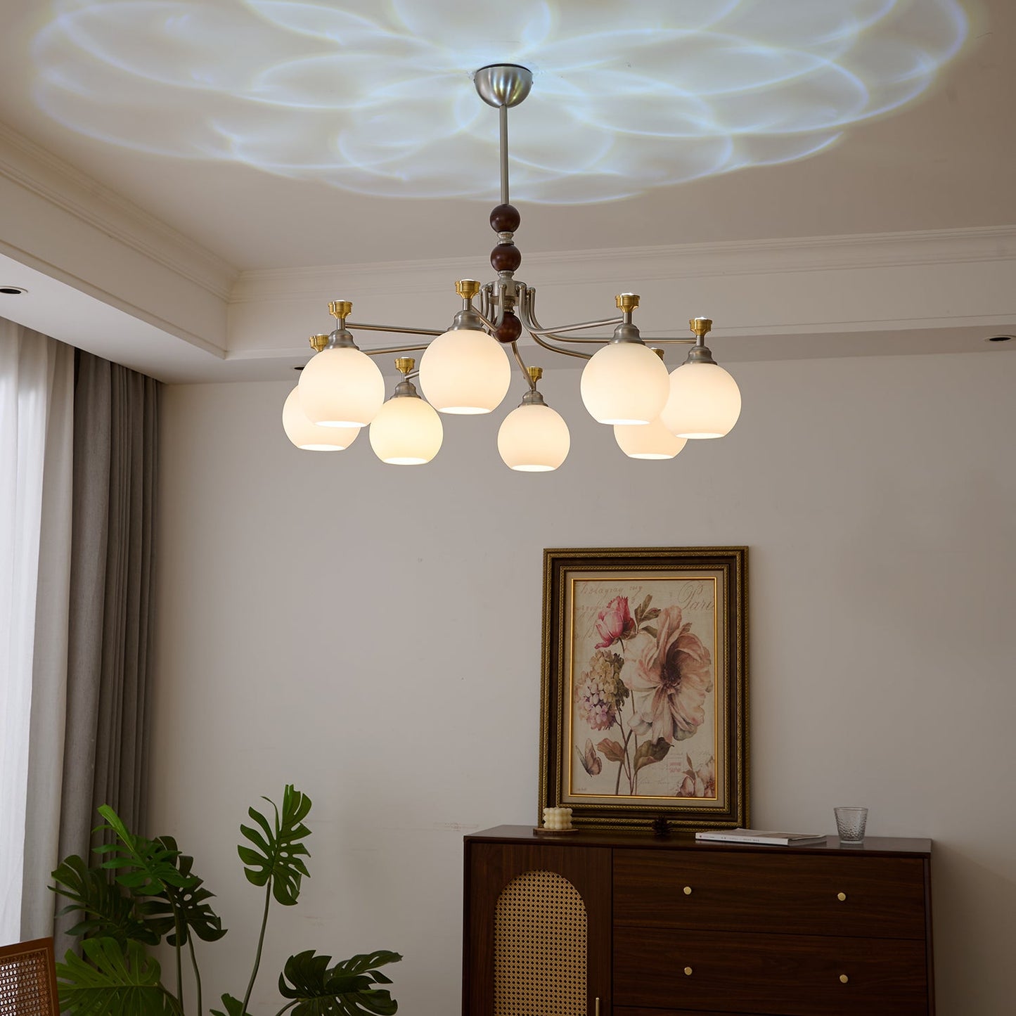 Lucienne Orb Chandelier - YIOSI