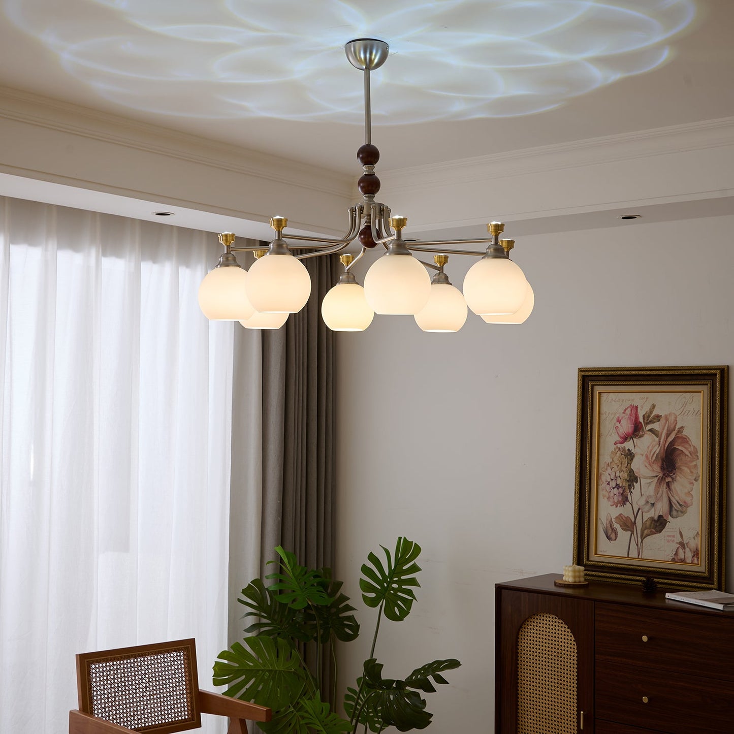 Lucienne Orb Chandelier - YIOSI
