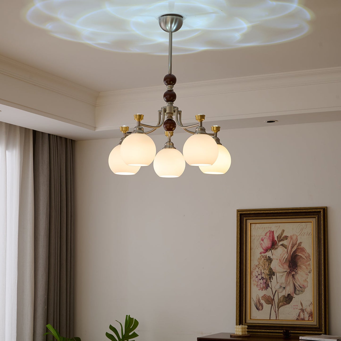 Lucienne Orb Chandelier - YIOSI