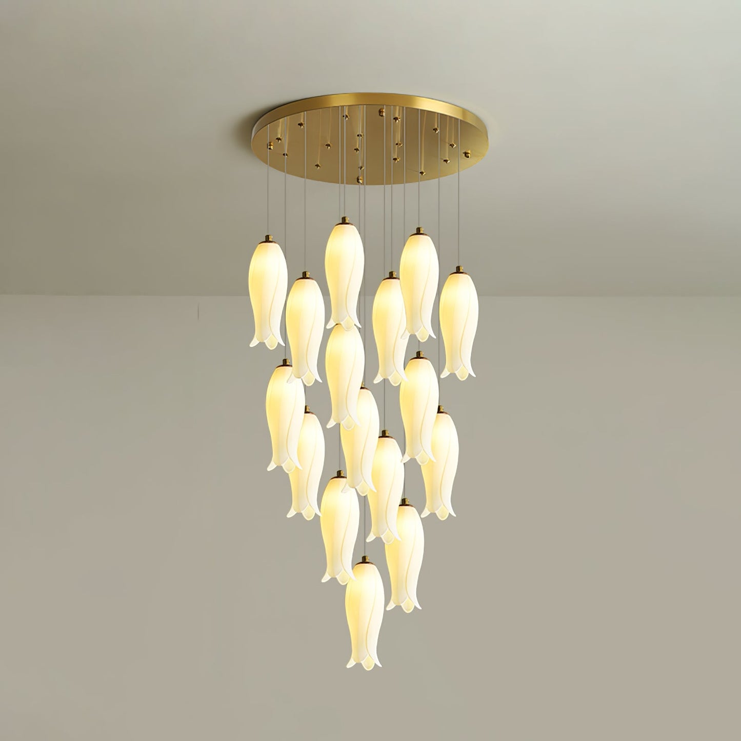 Luma Flora Stairs Chandelier - YIOSI
