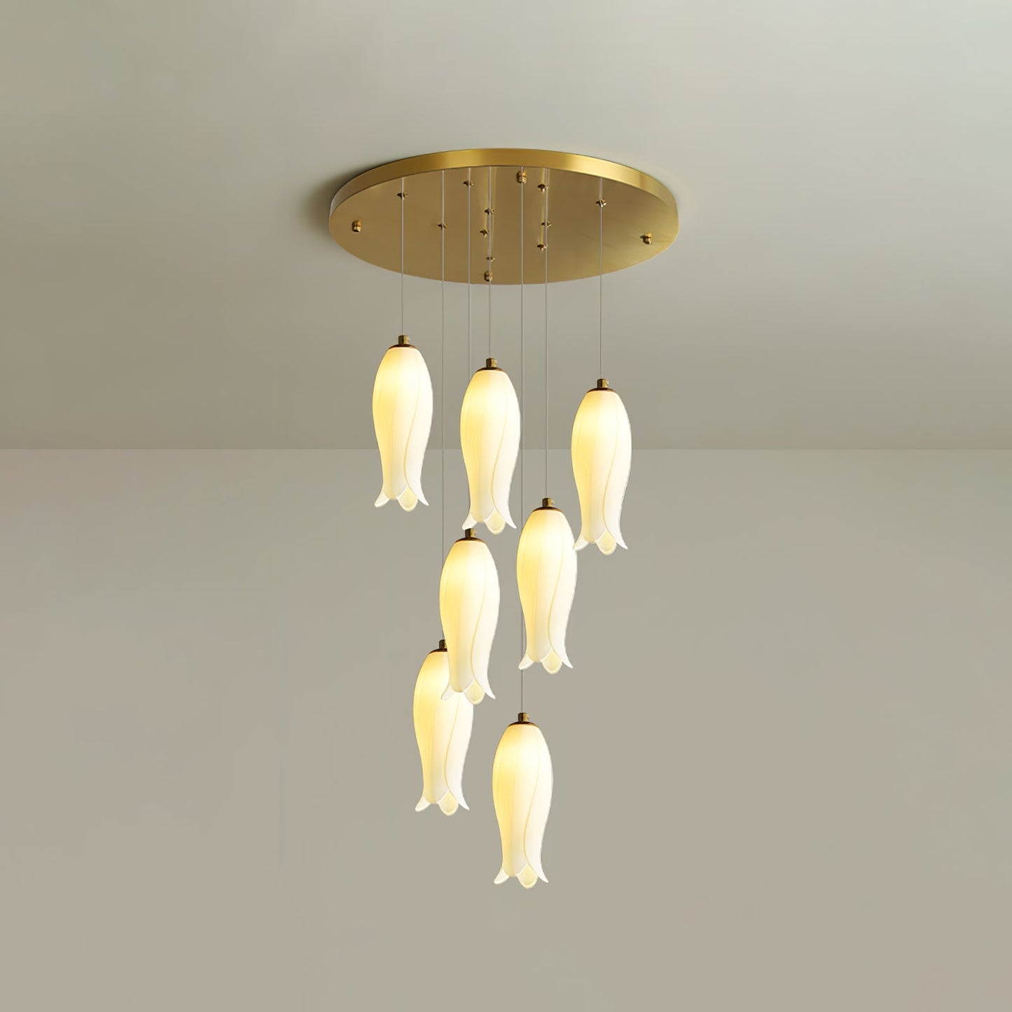 Luma Flora Stairs Chandelier - YIOSI