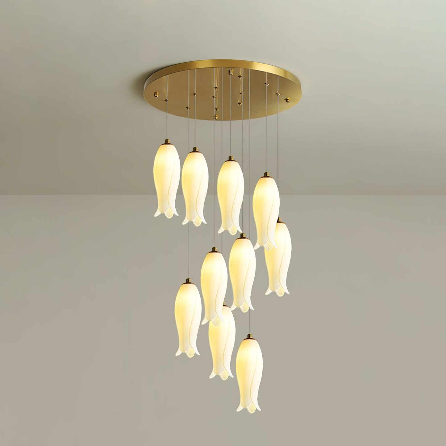 Luma Flora Stairs Chandelier - YIOSI