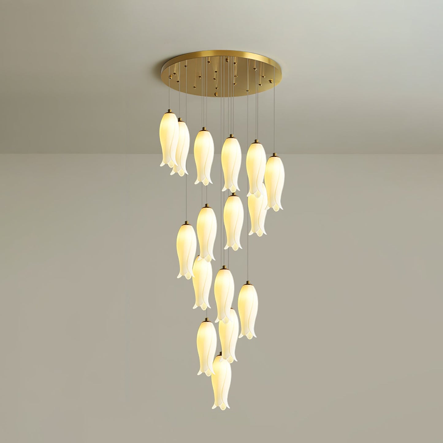 Luma Flora Stairs Chandelier - YIOSI