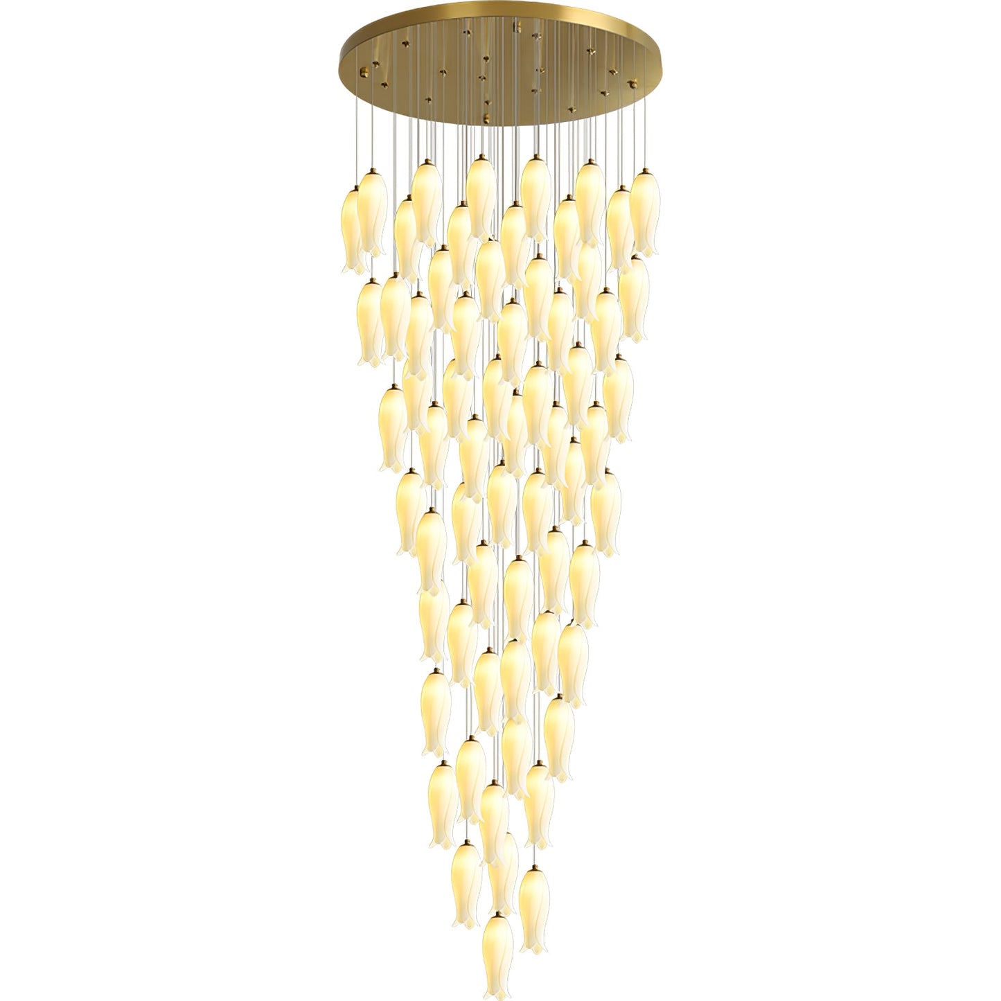 Luma Flora Stairs Chandelier - YIOSI