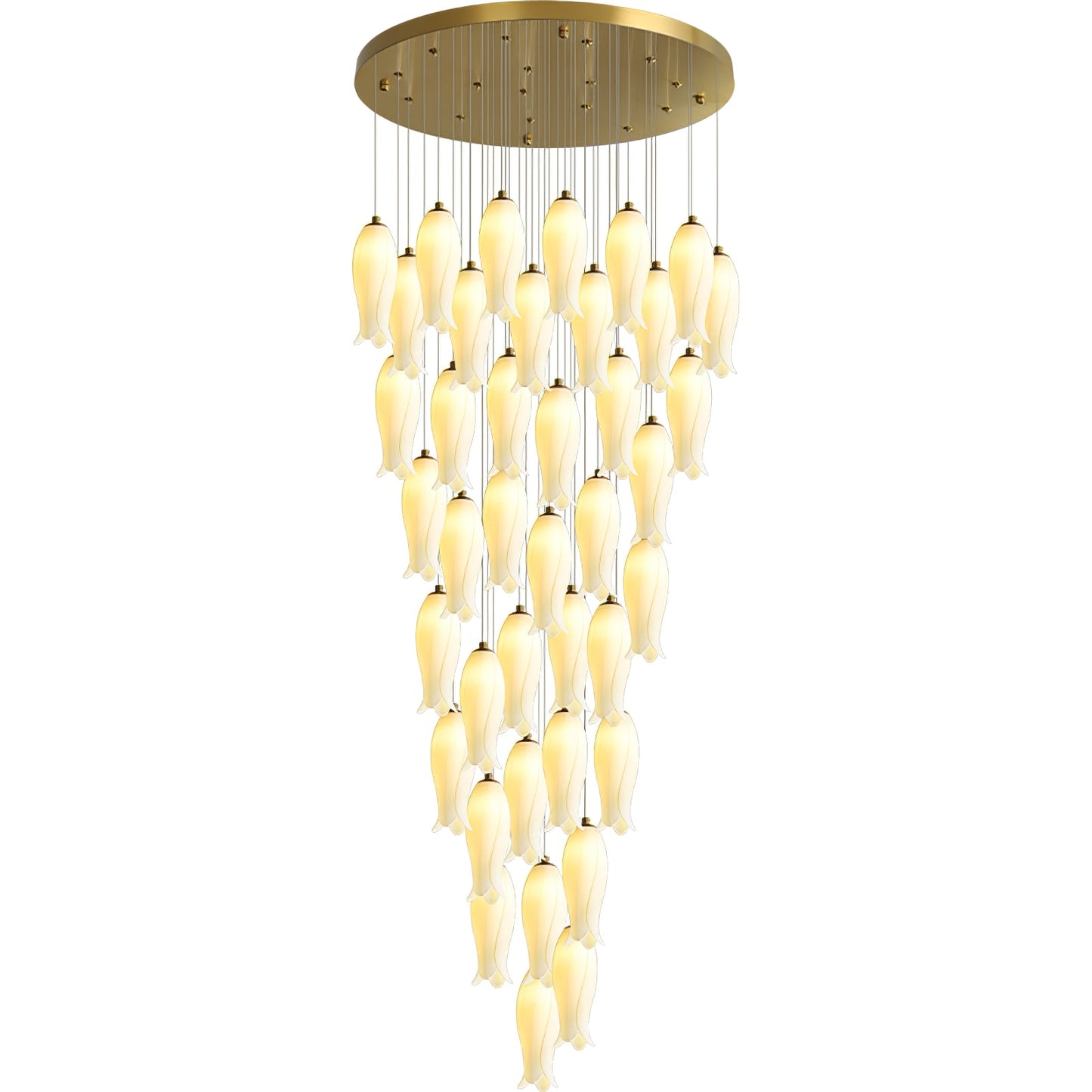 Luma Flora Stairs Chandelier - YIOSI