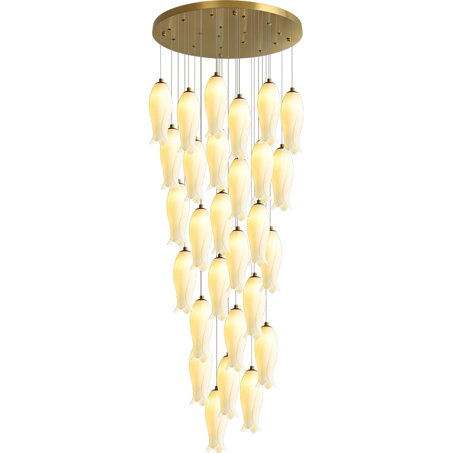 Luma Flora Stairs Chandelier - YIOSI