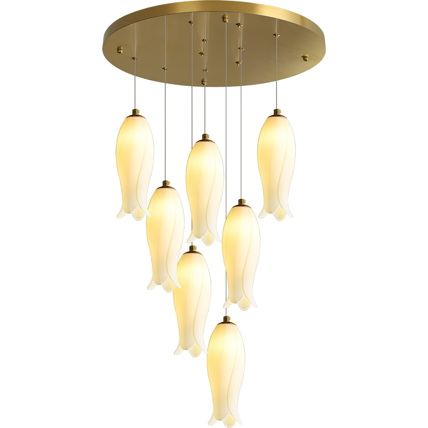 Luma Flora Stairs Chandelier - YIOSI