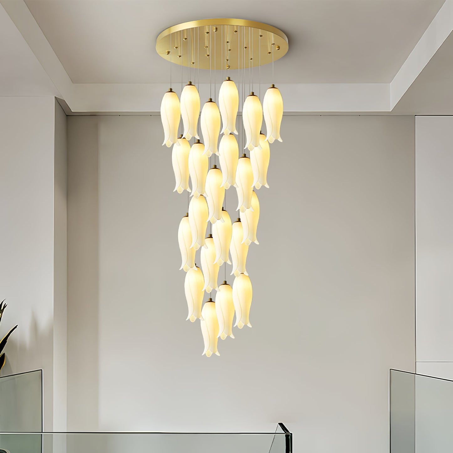 Luma Flora Stairs Chandelier - YIOSI