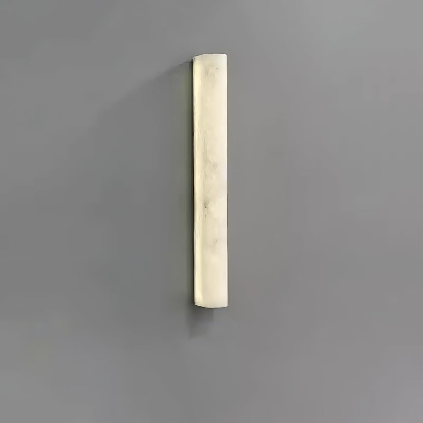 Luminara Handcrafted Alabaster Wall Sconce Warm LED Light