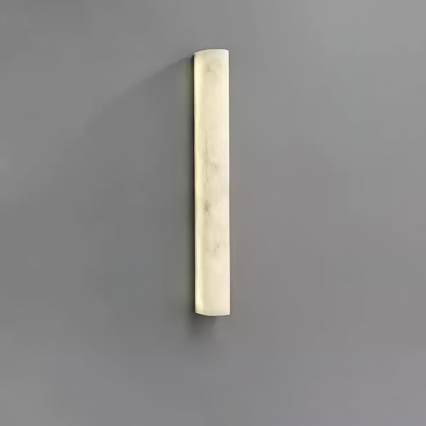 Luminara Handcrafted Alabaster Wall Sconce Warm LED Light