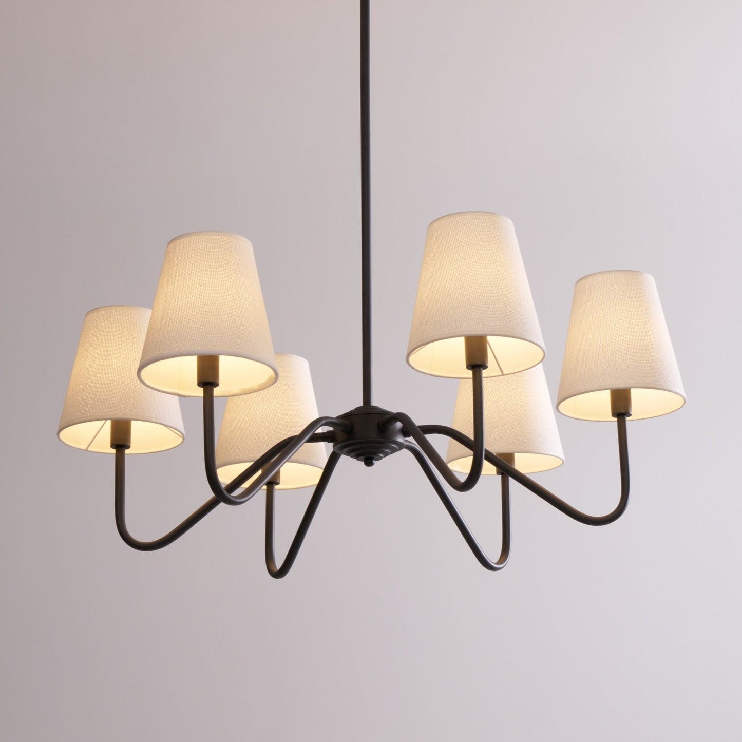 Lumos Black Chandelier - YIOSI
