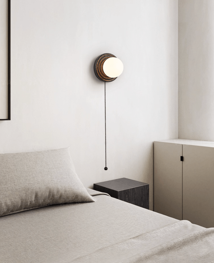 Lunara Travertine Wall Sconce - YIOSI