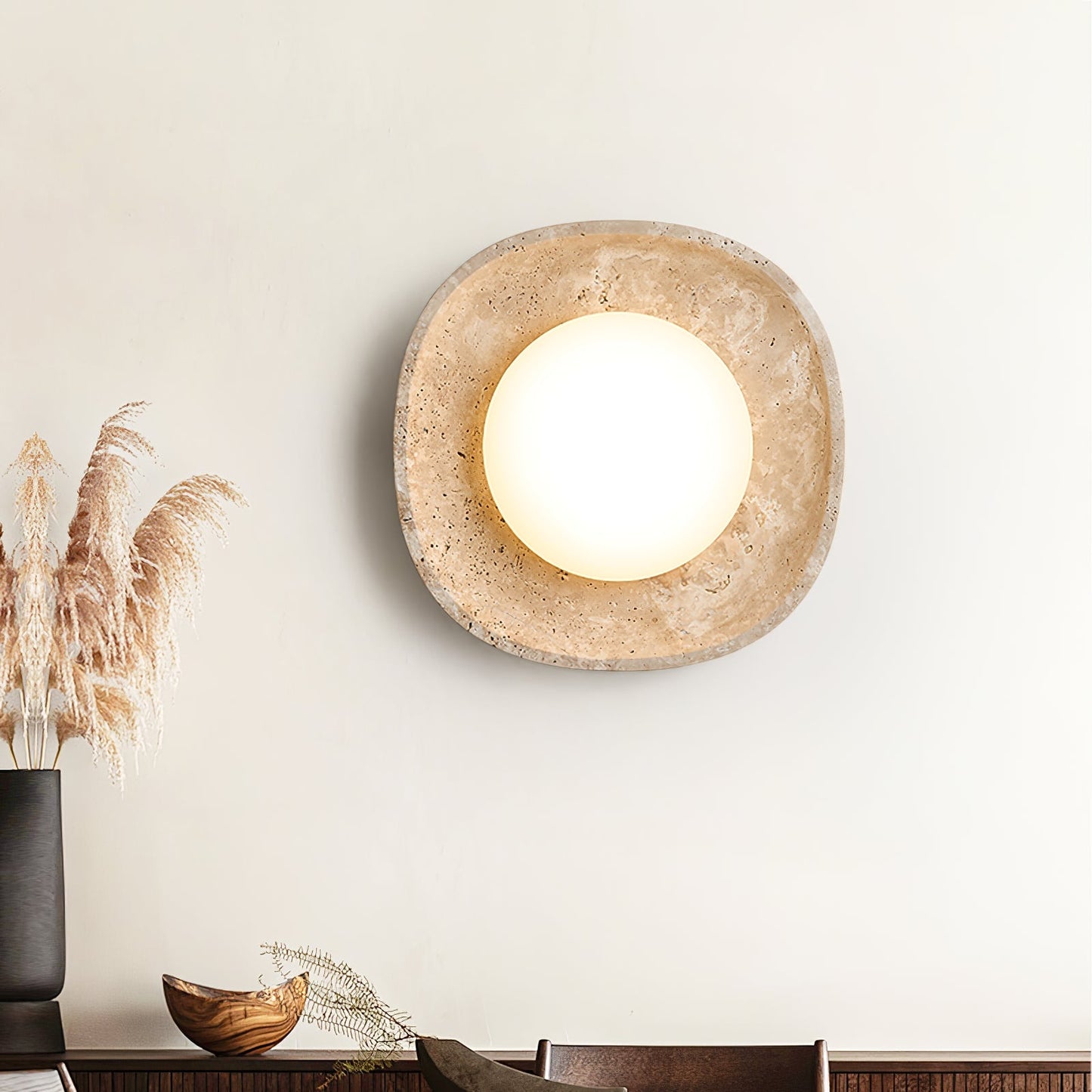 Lunara Fossil Wall Light - YIOSI