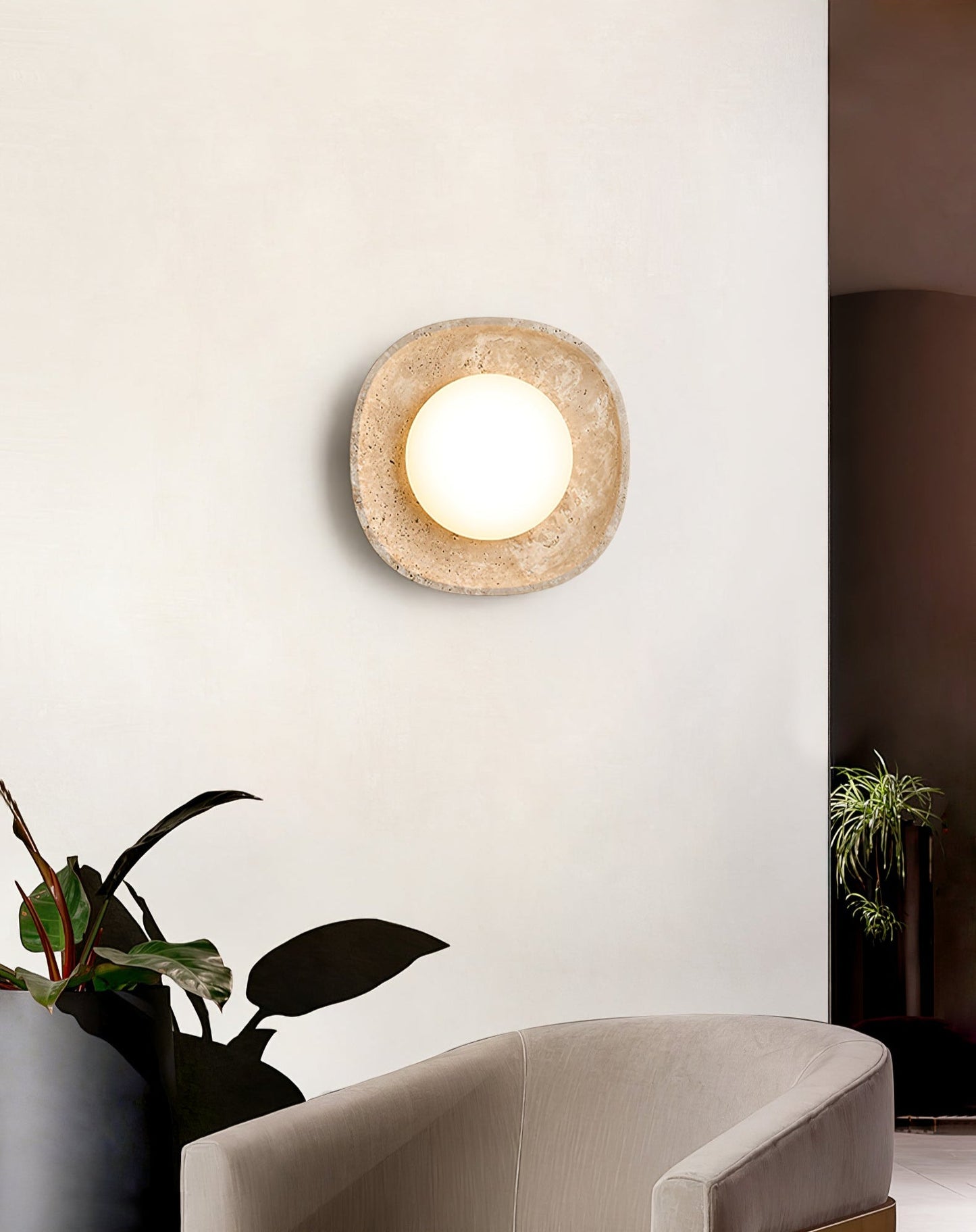 Lunara Fossil Wall Light - YIOSI