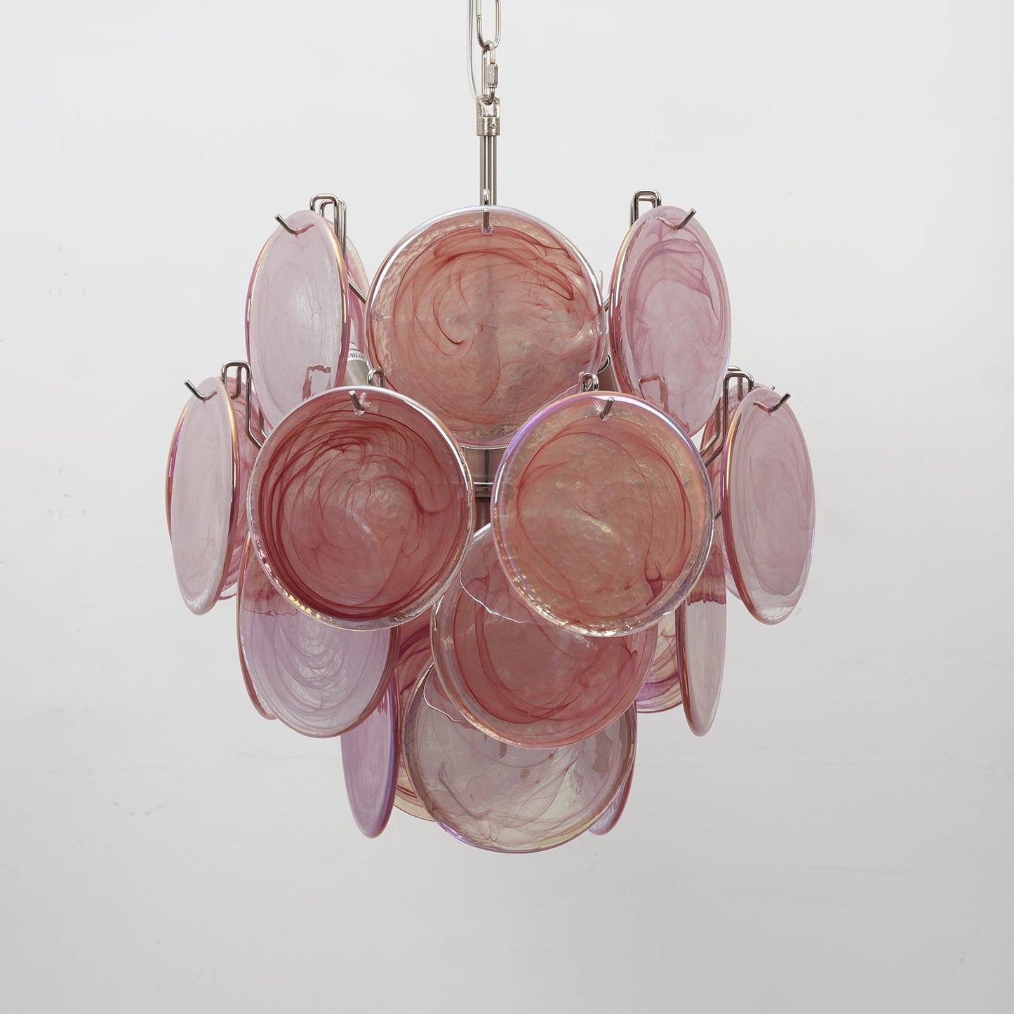 Lunaria Disc Murano Chandelier - YIOSI