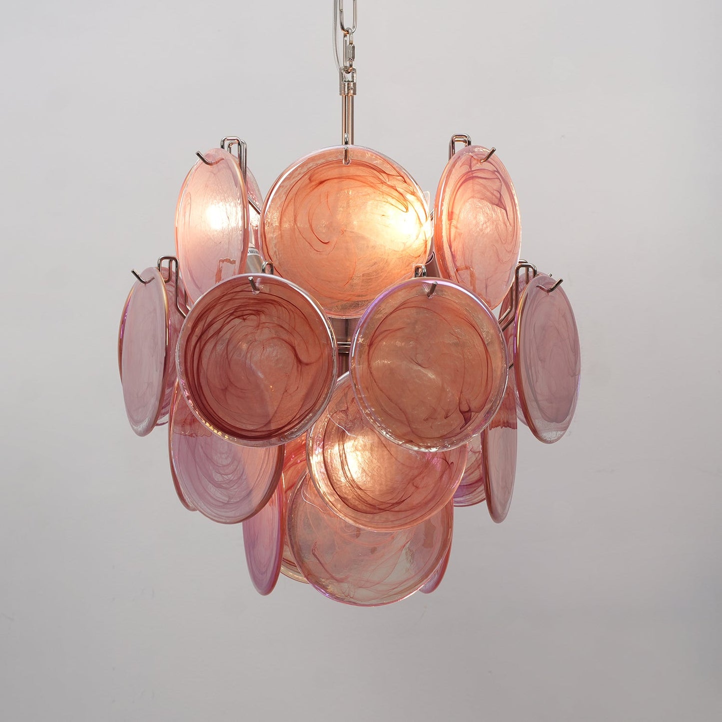 Lunaria Disc Murano Chandelier - YIOSI