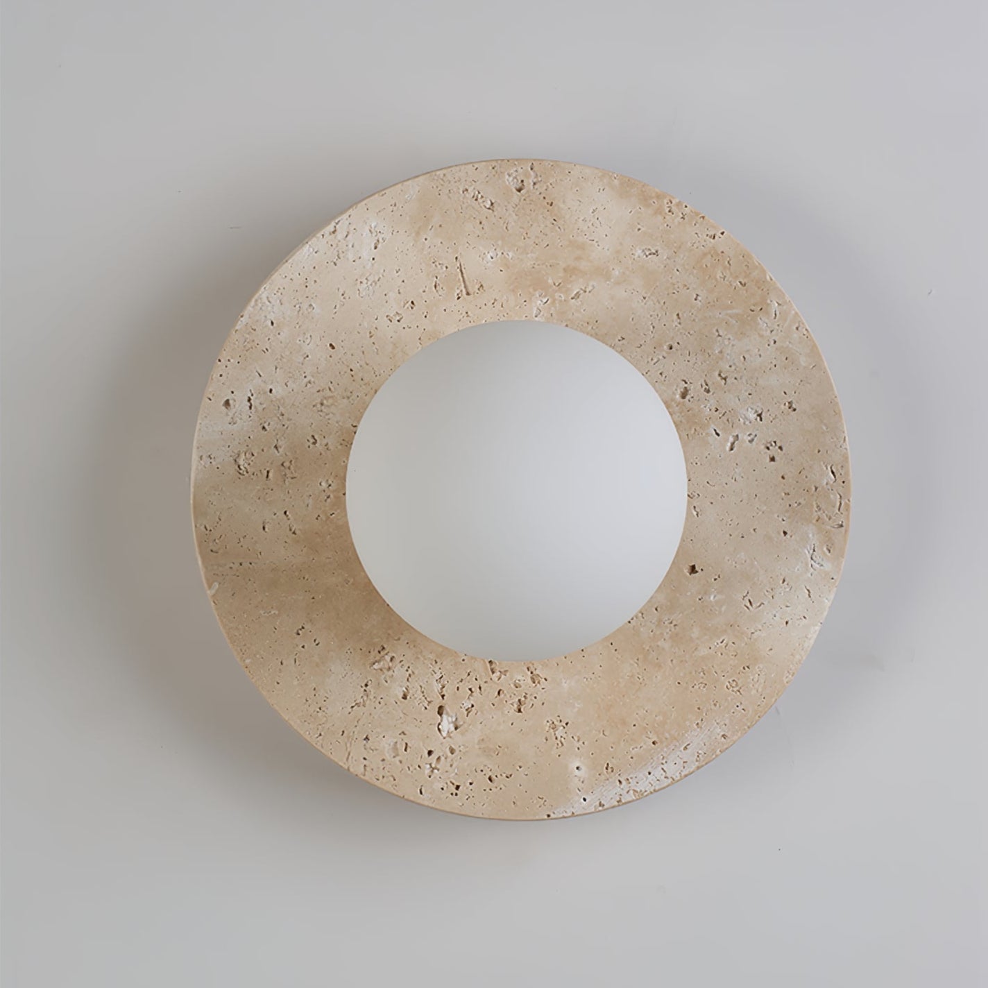 Lunaro Travertine Sconce - YIOSI