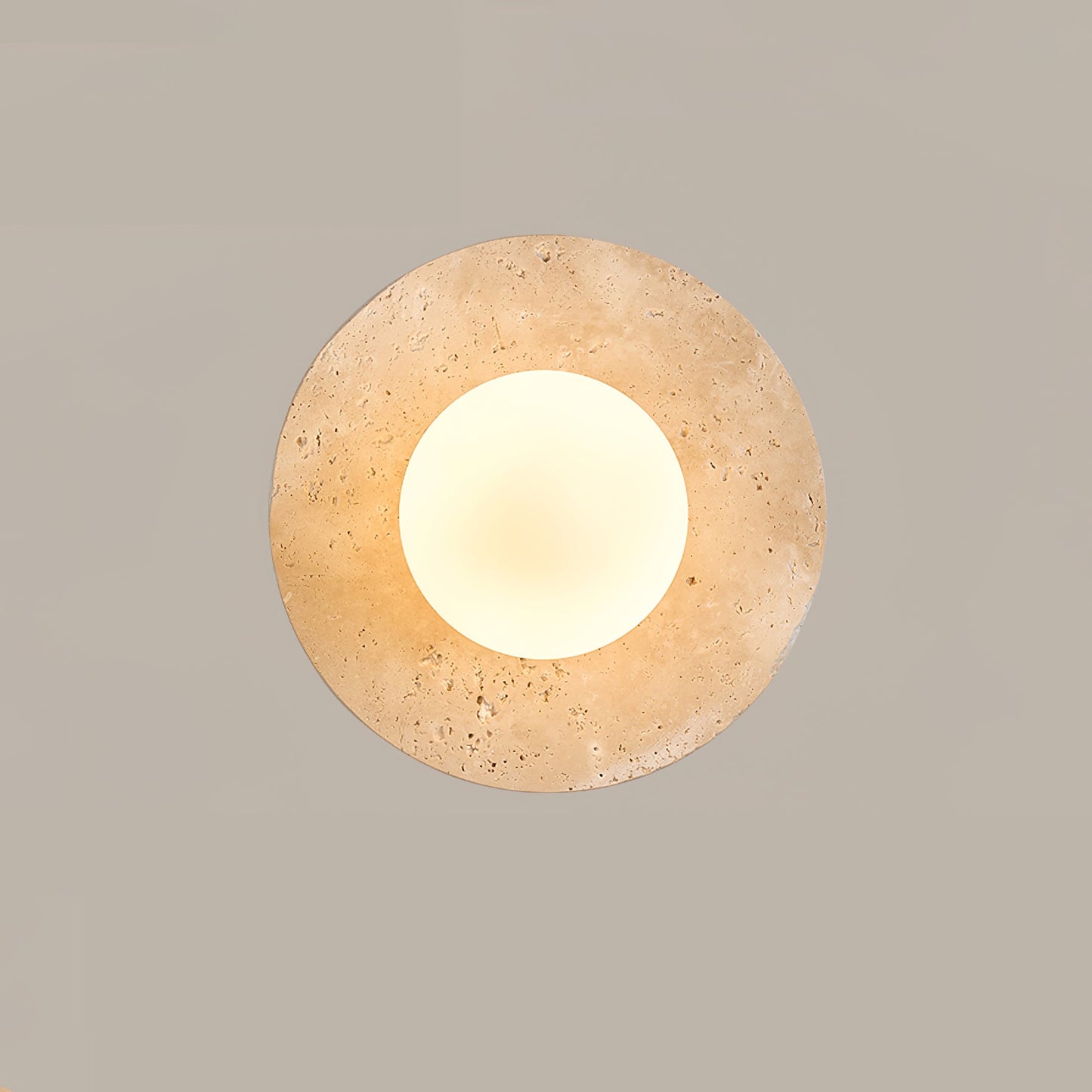 Lunaro Travertine Sconce - YIOSI