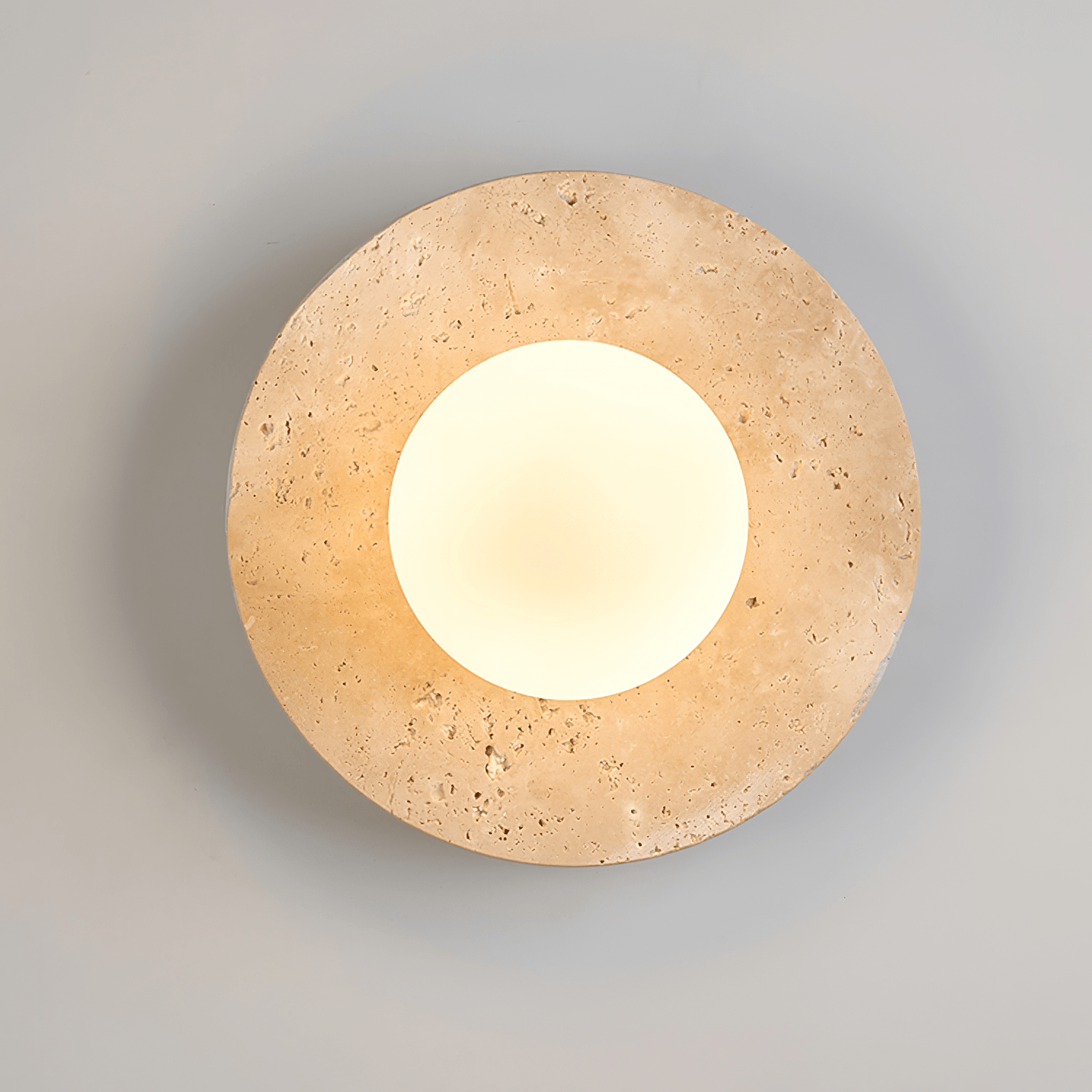 Lunaro Travertine Sconce - YIOSI