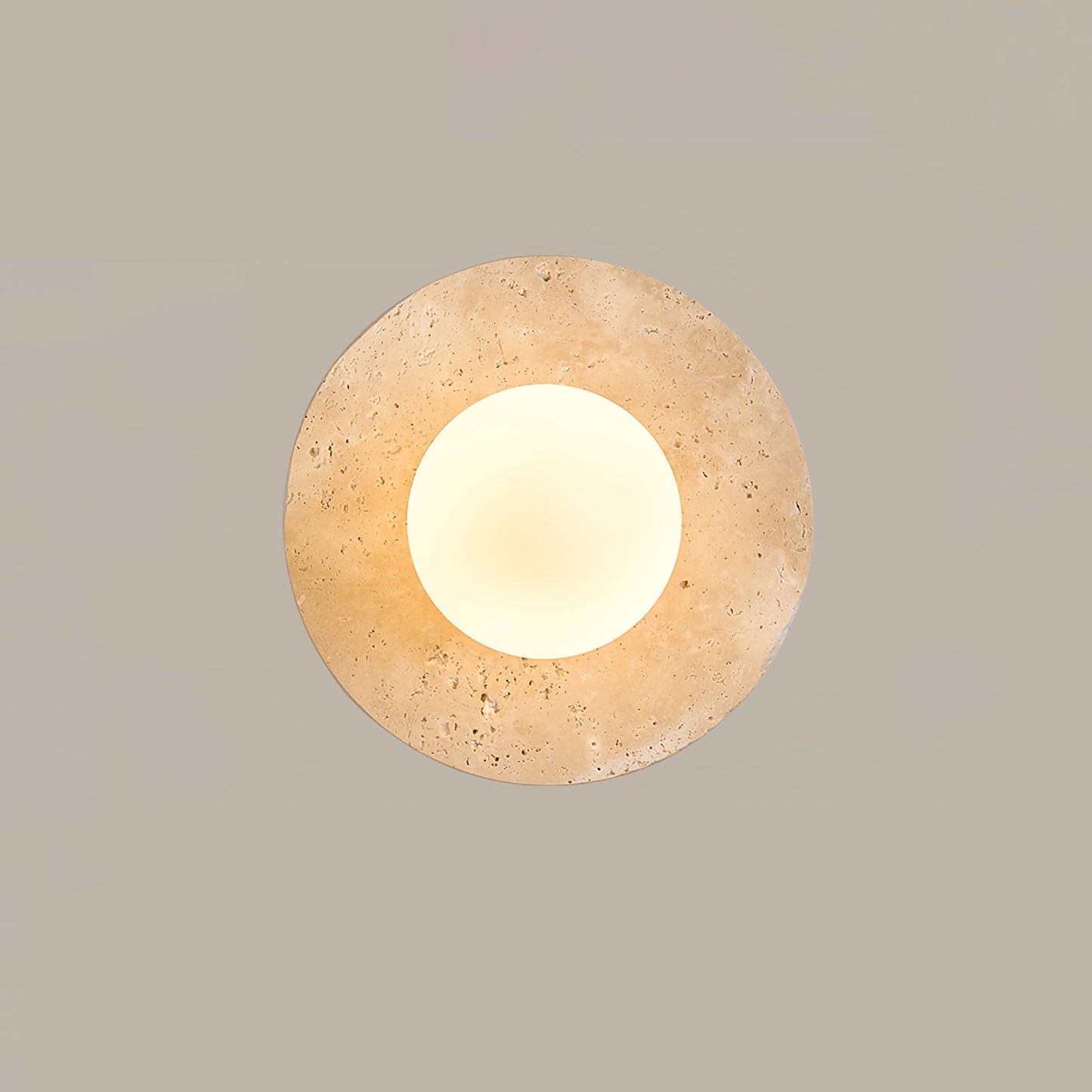 Lunaro Travertine Sconce - YIOSI