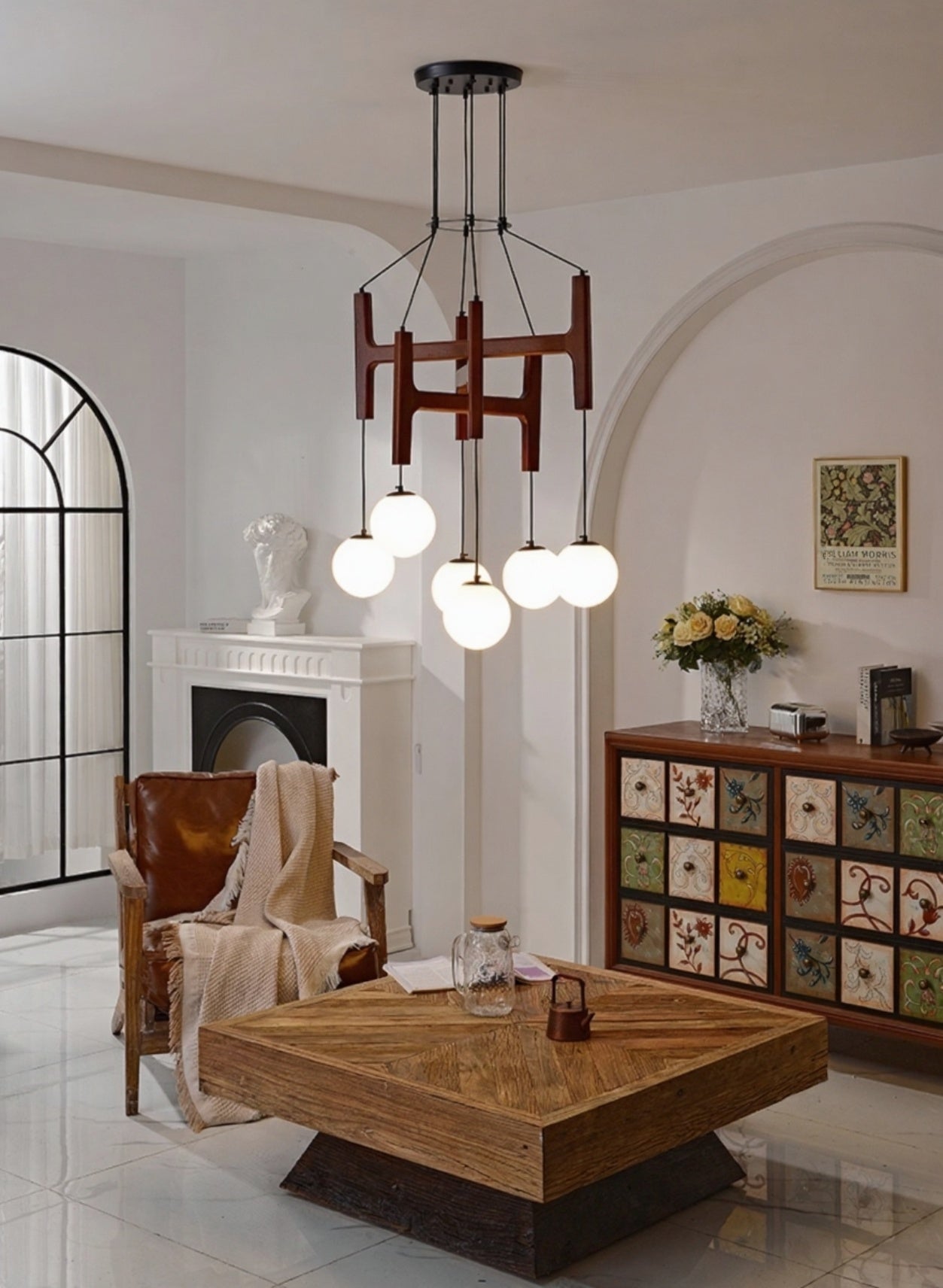 Lunna Orb Chandelier - YIOSI