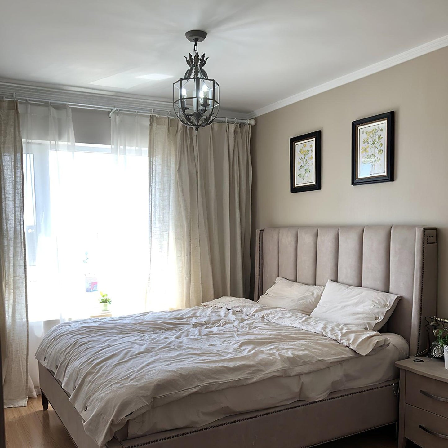 Lustre Retro Cage Chandelier - YIOSI