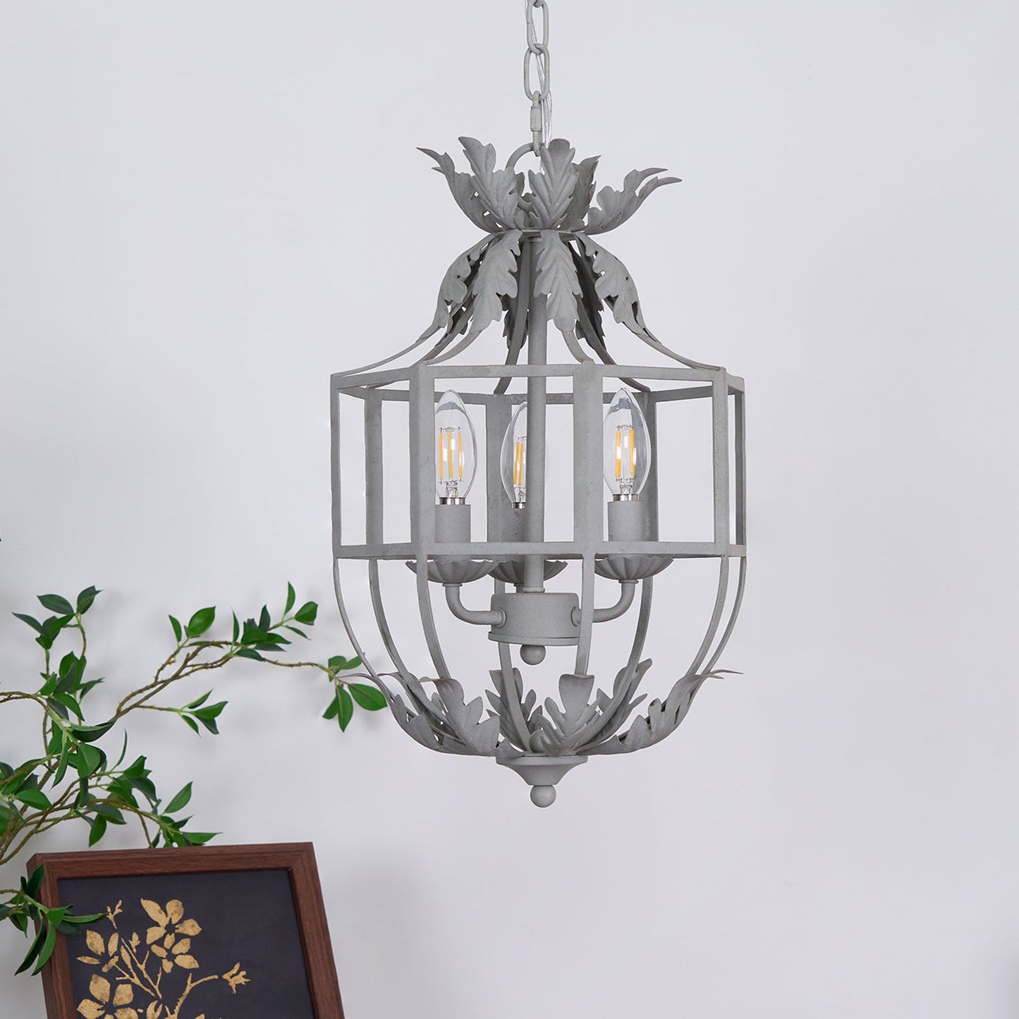 Lustre Retro Cage Chandelier - YIOSI