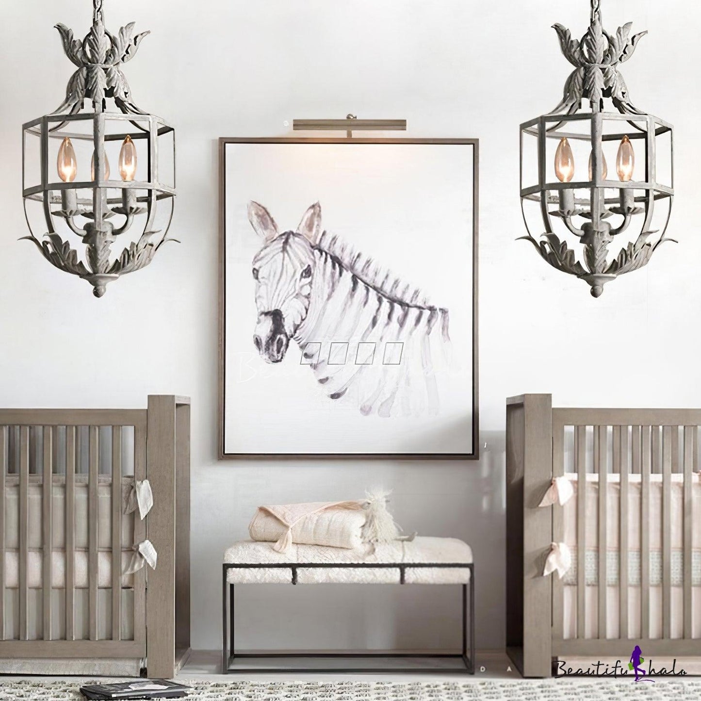 Lustre Retro Cage Chandelier - YIOSI