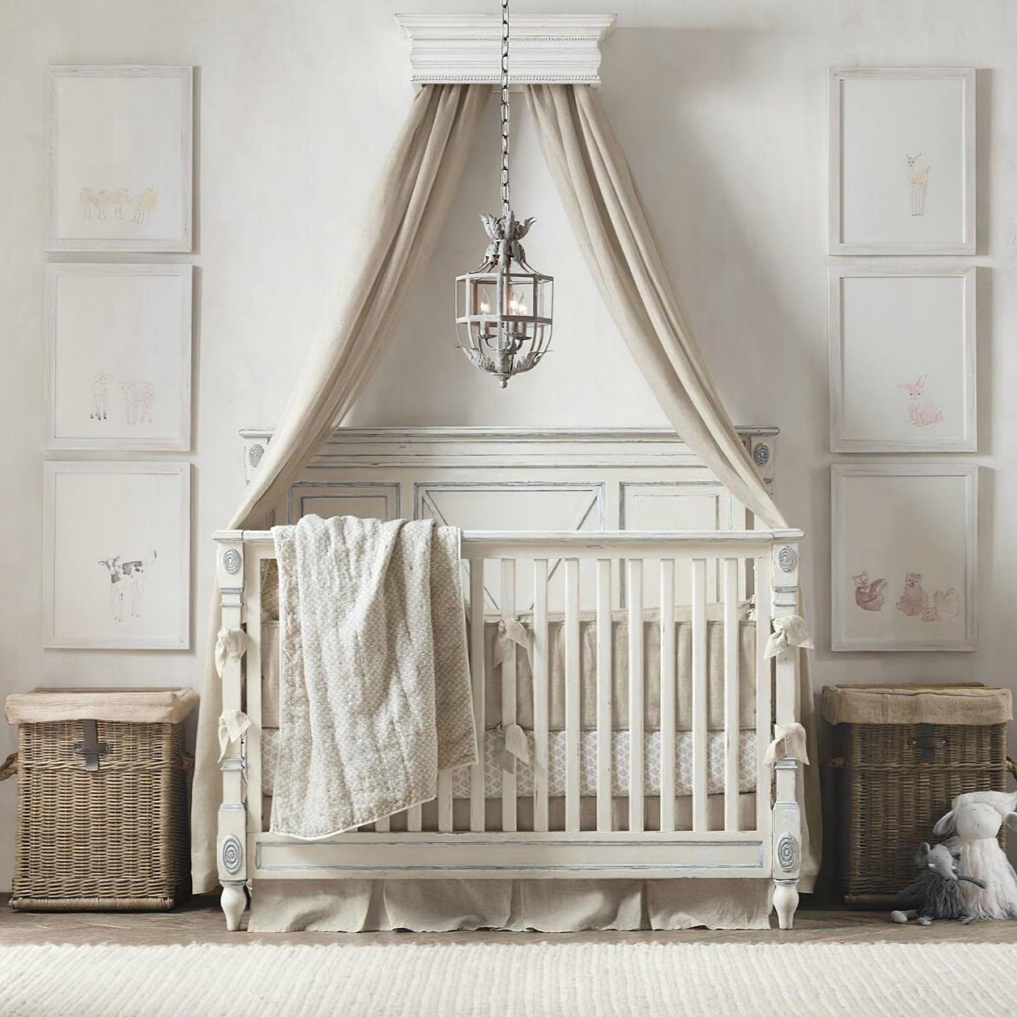 Lustre Retro Cage Chandelier - YIOSI