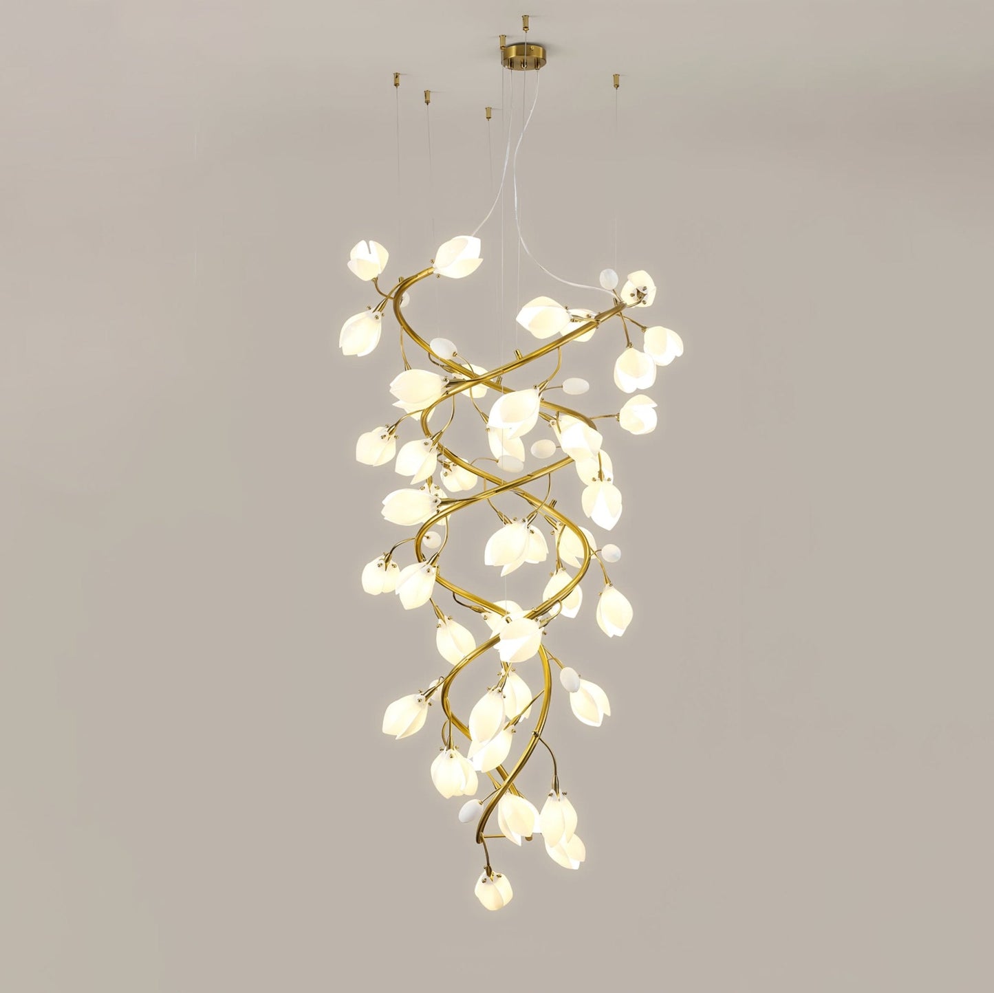 Lysandra Cascade Stairs Chandelier - YIOSI