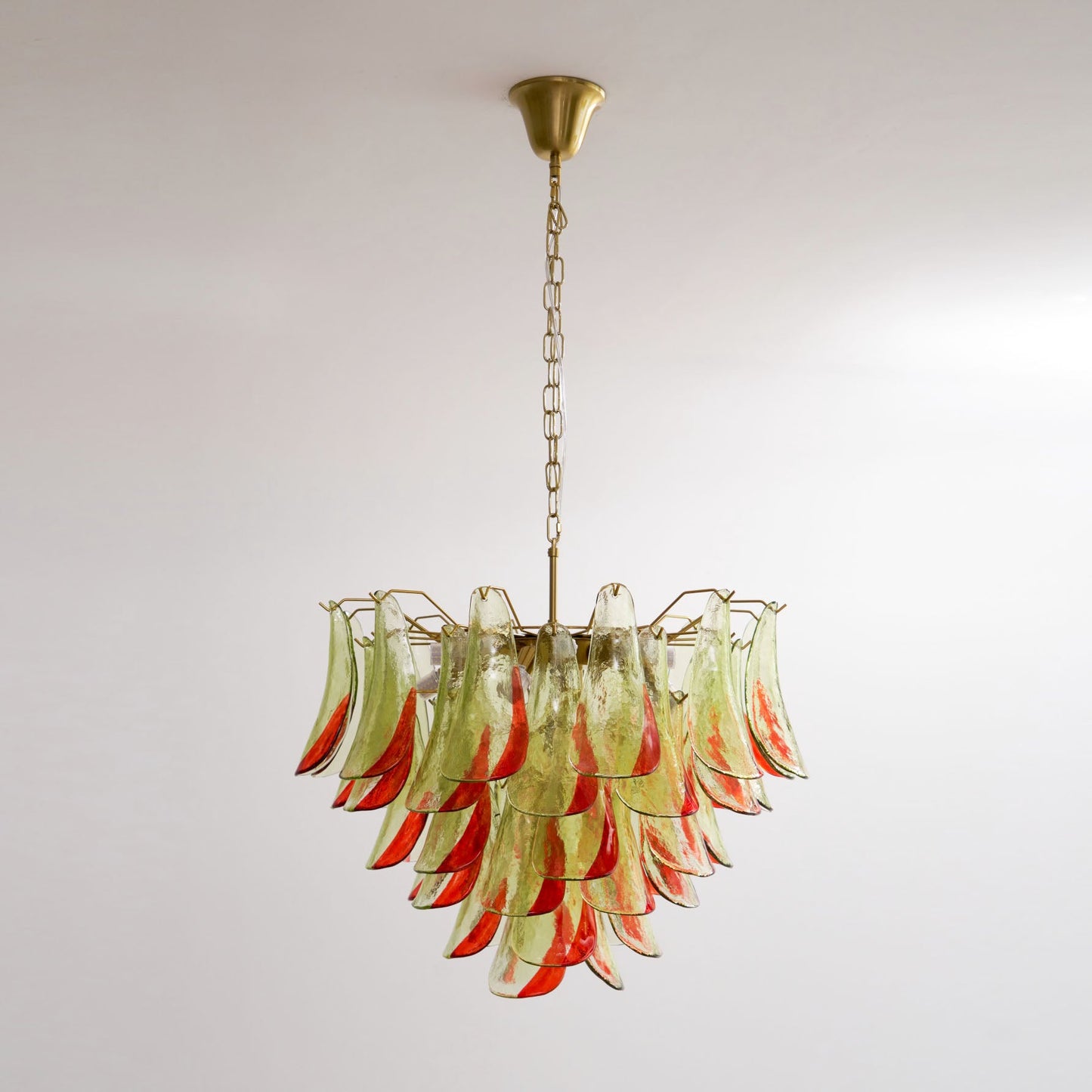 Emerald Flame Murano Glass Chandelier - YIOSI