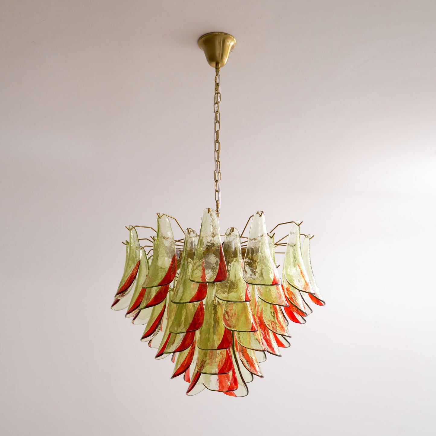 Emerald Flame Murano Glass Chandelier - YIOSI