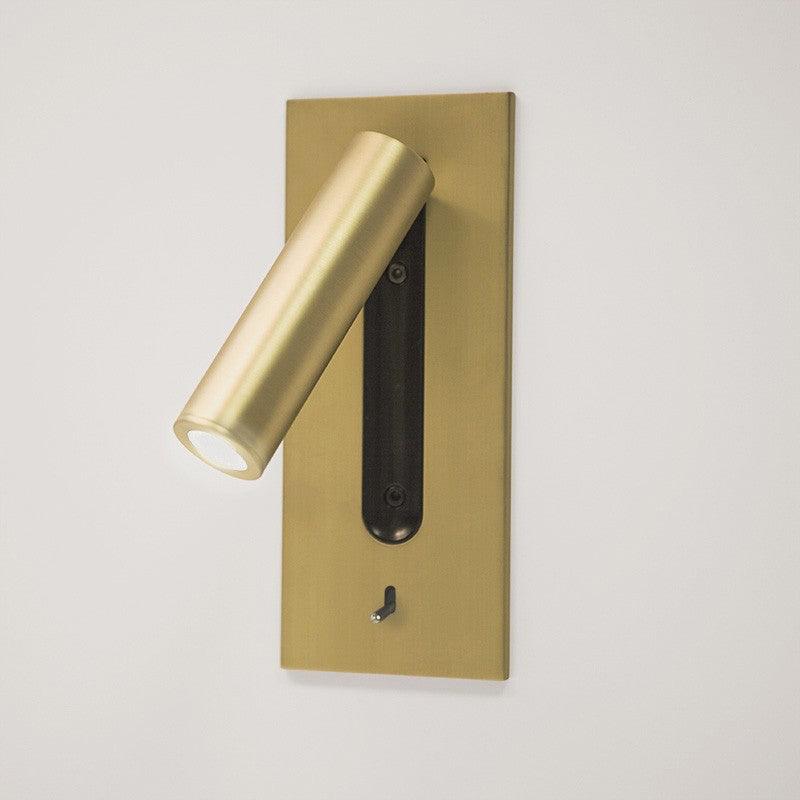 Vakker Folded Back Bedside Wall Lamp with Adjustable LED