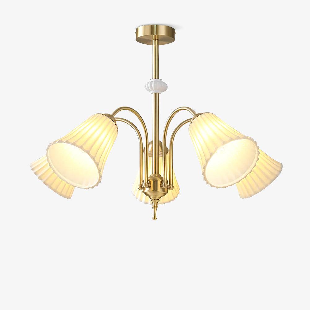 Medieval Ceramic Trumpet Chandelier - YIOSI