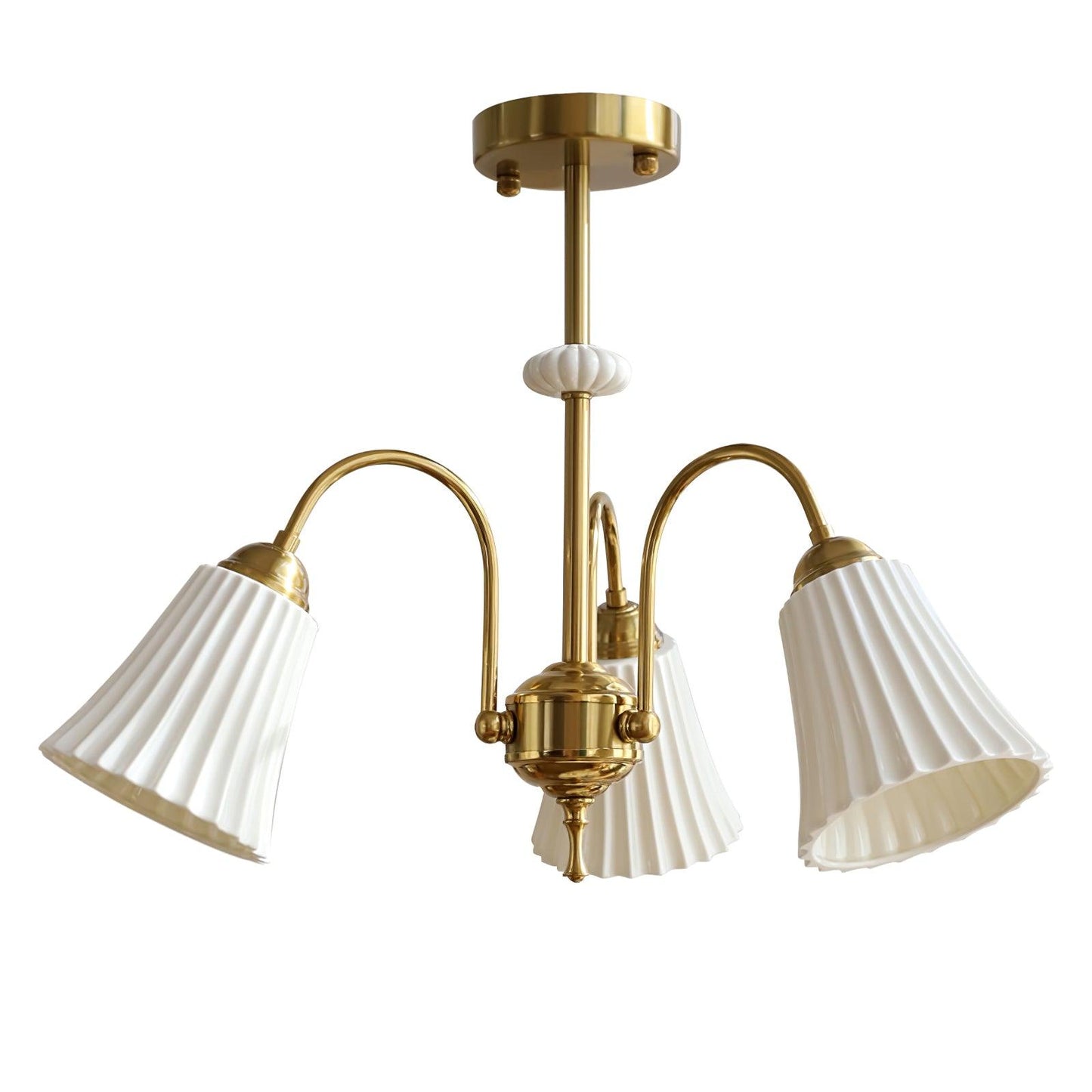 Medieval Ceramic Trumpet Chandelier - YIOSI