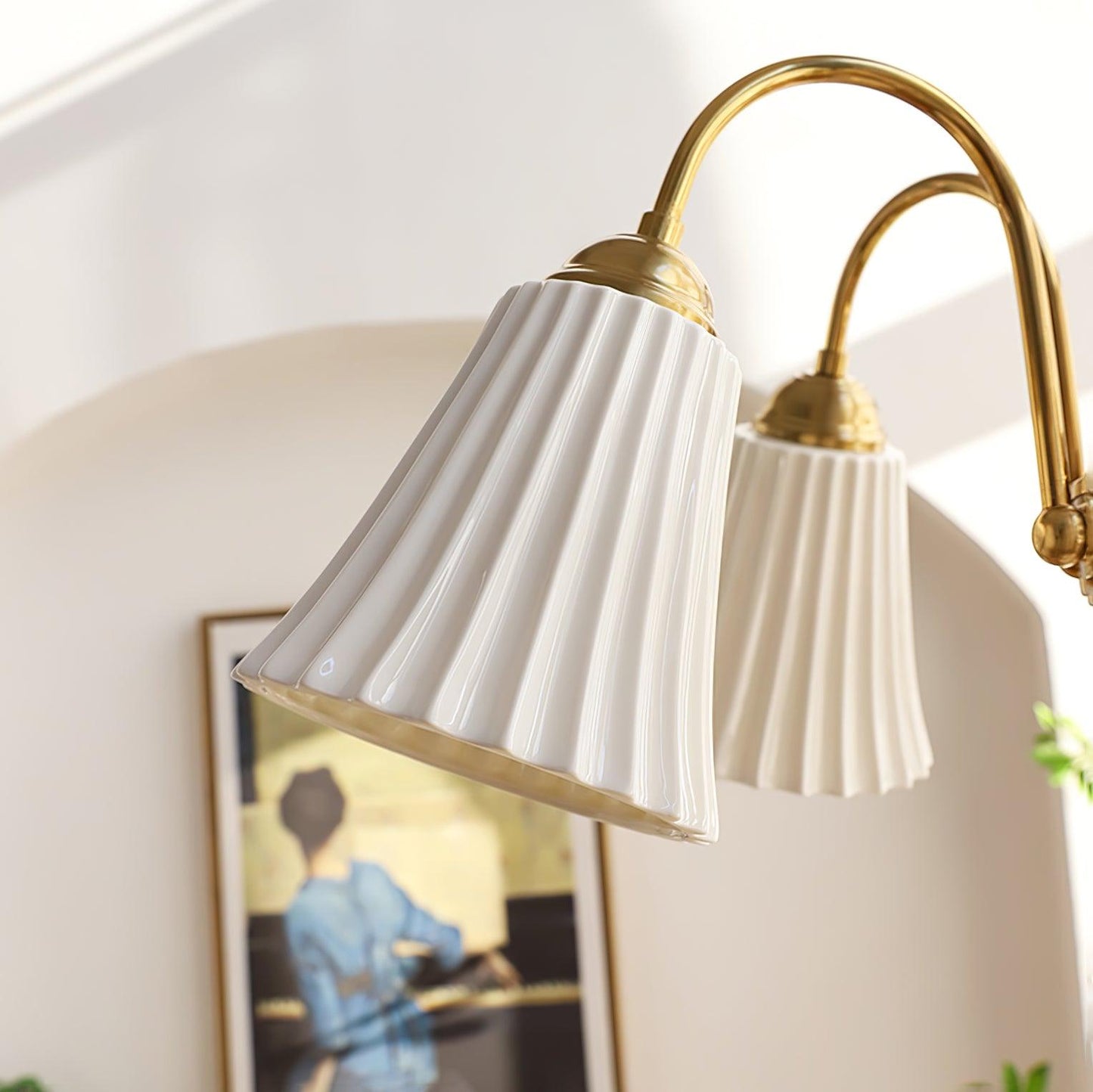 Medieval Ceramic Trumpet Chandelier - YIOSI