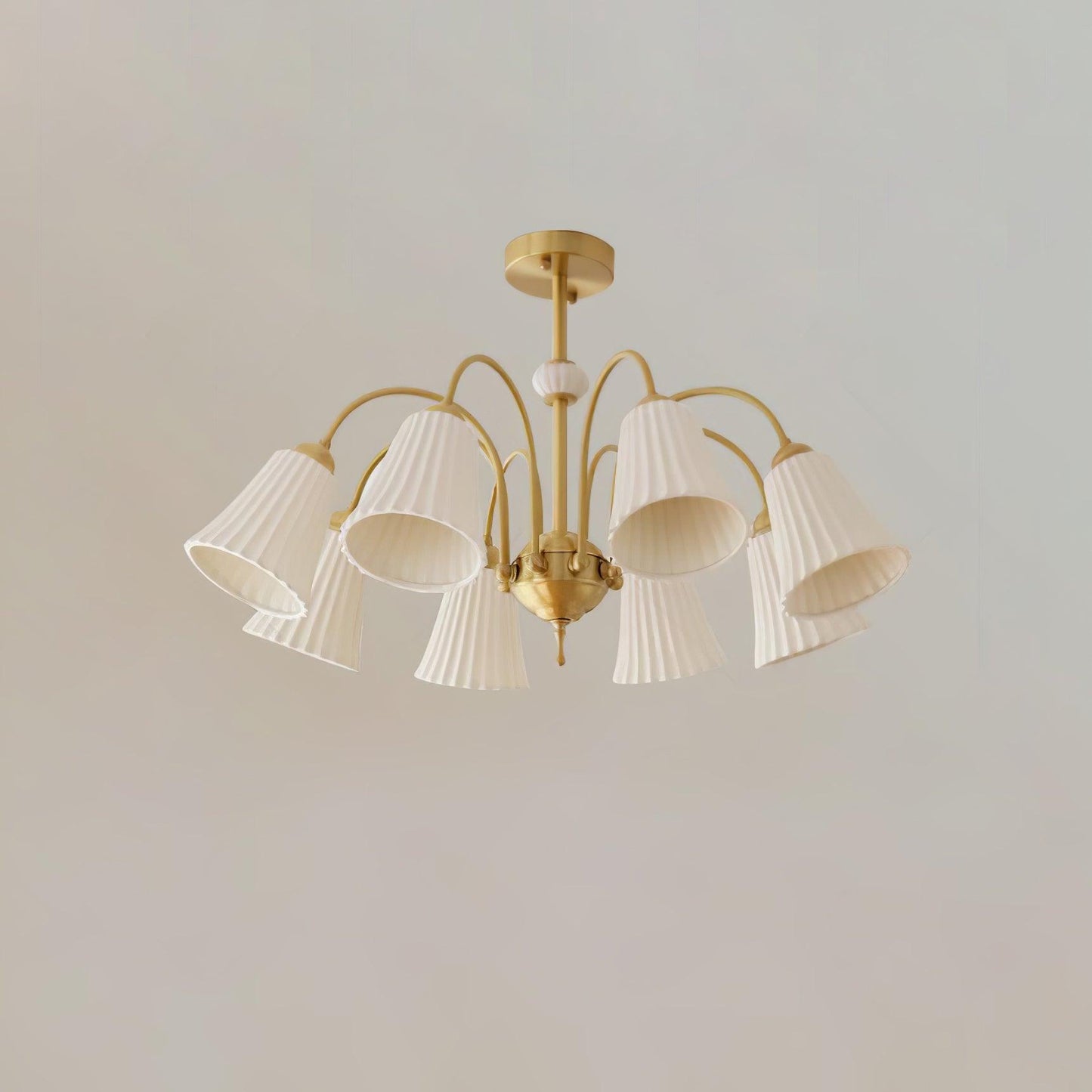 Medieval Ceramic Trumpet Chandelier - YIOSI
