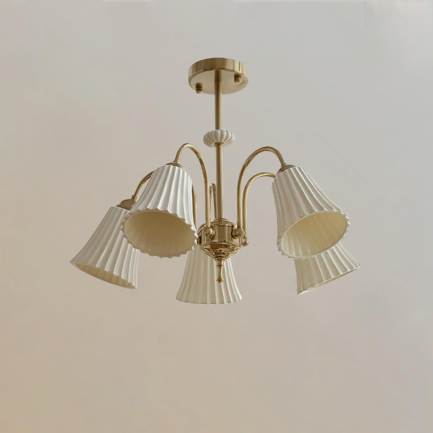 Medieval Ceramic Trumpet Chandelier - YIOSI